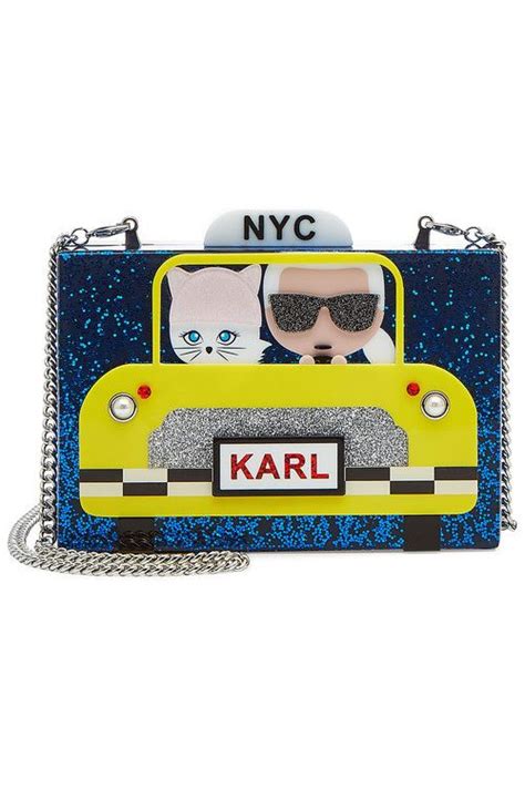 karl lagerfeld bags taxi